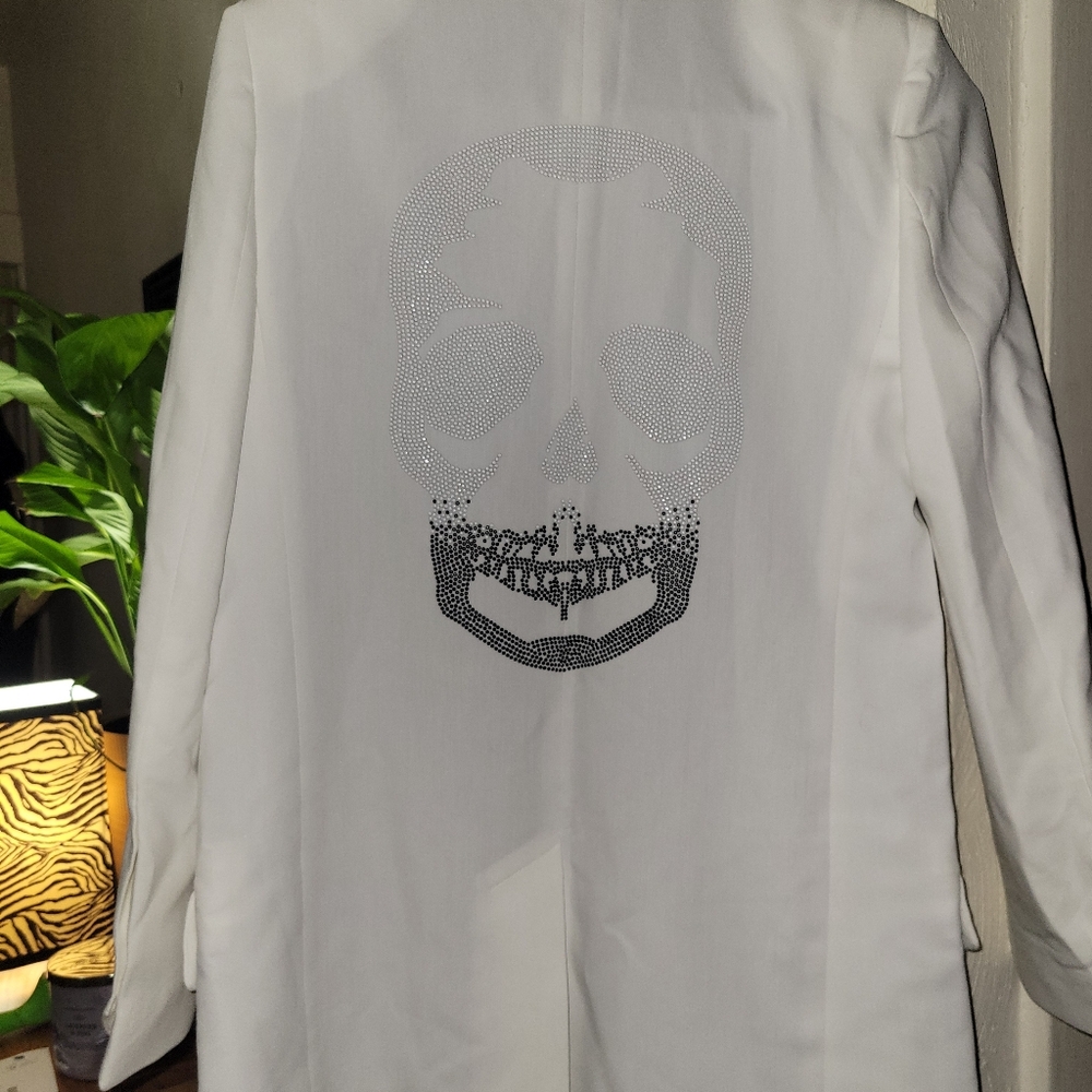 Zadig & Voltaire Skull Embellished Blazer XS Size 2